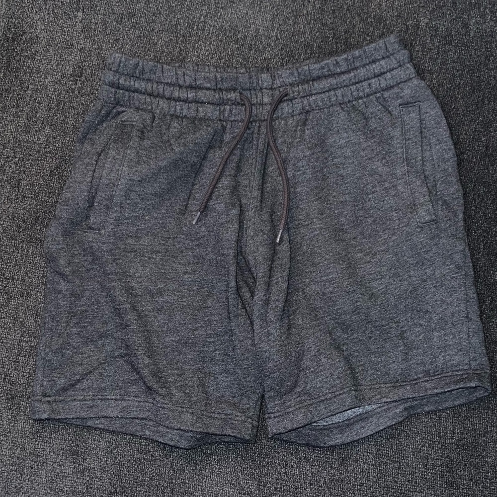 H&M Gray Casual Drawstring Shorts